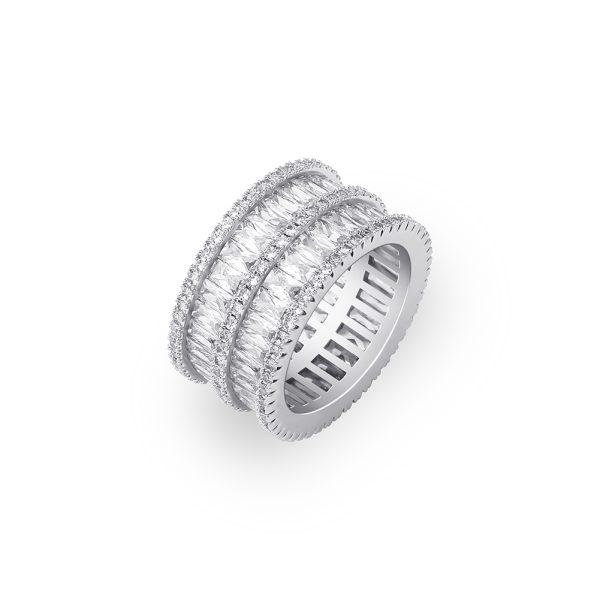 Double Row Baguette Ring - Giventtie