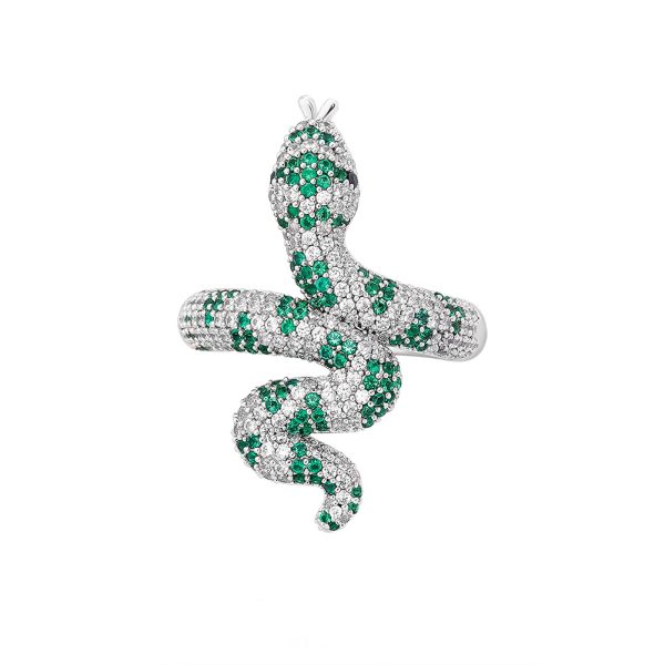 Green Snake Ring - Giventtie