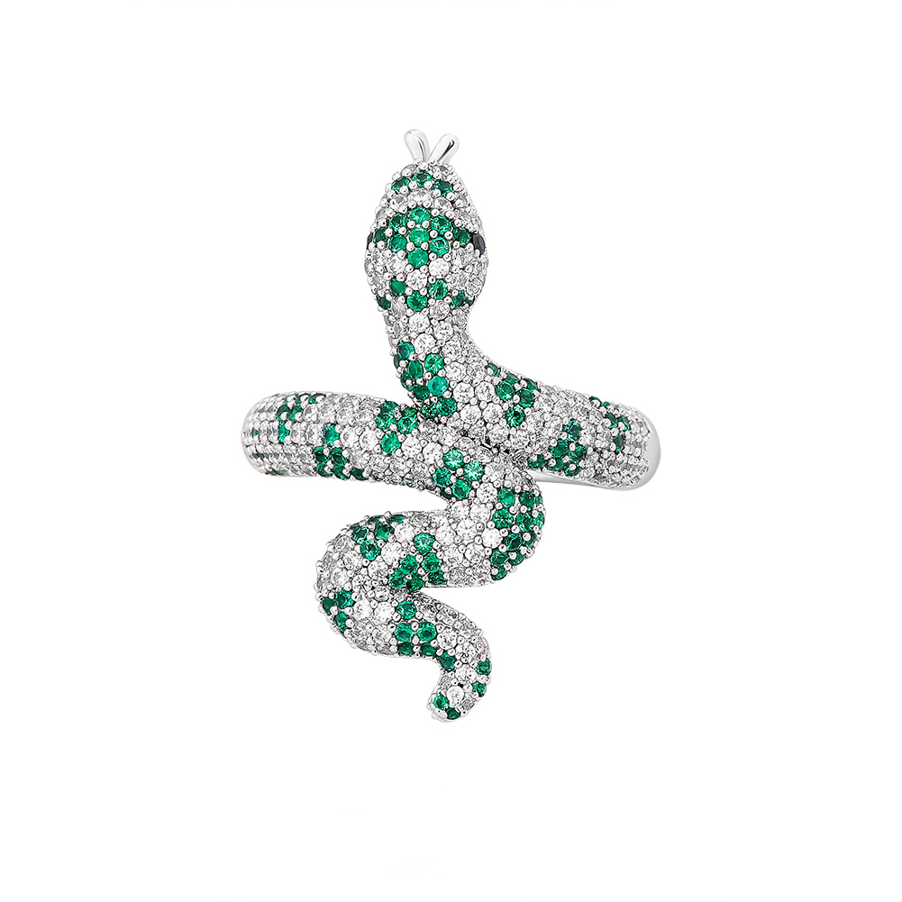Green Snake Ring - Giventtie