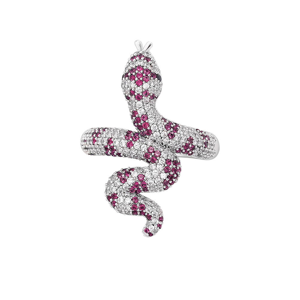 Rose Snake Ring - Giventtie
