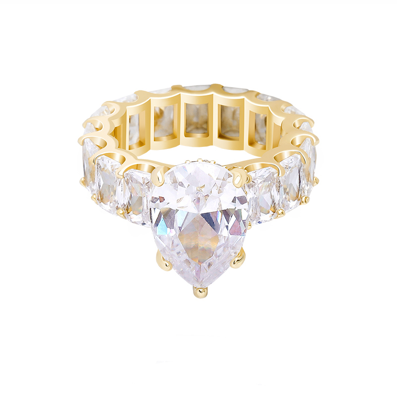 Tennis Pear Ring - Giventtie