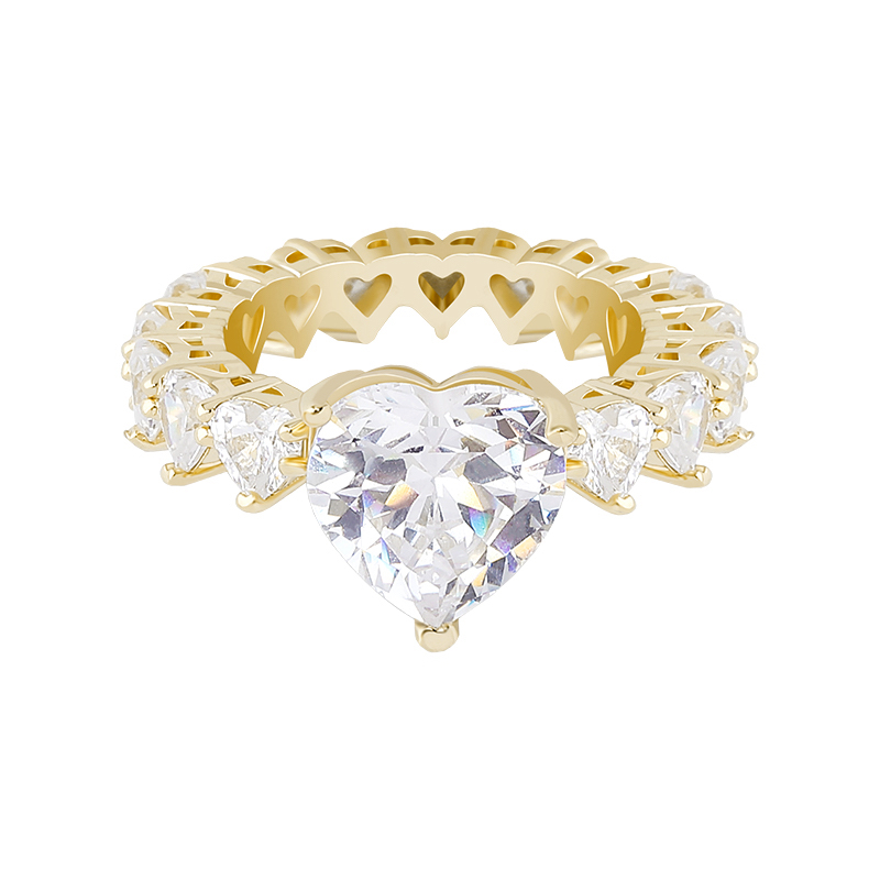 Tennis Heart Ring - Giventtie