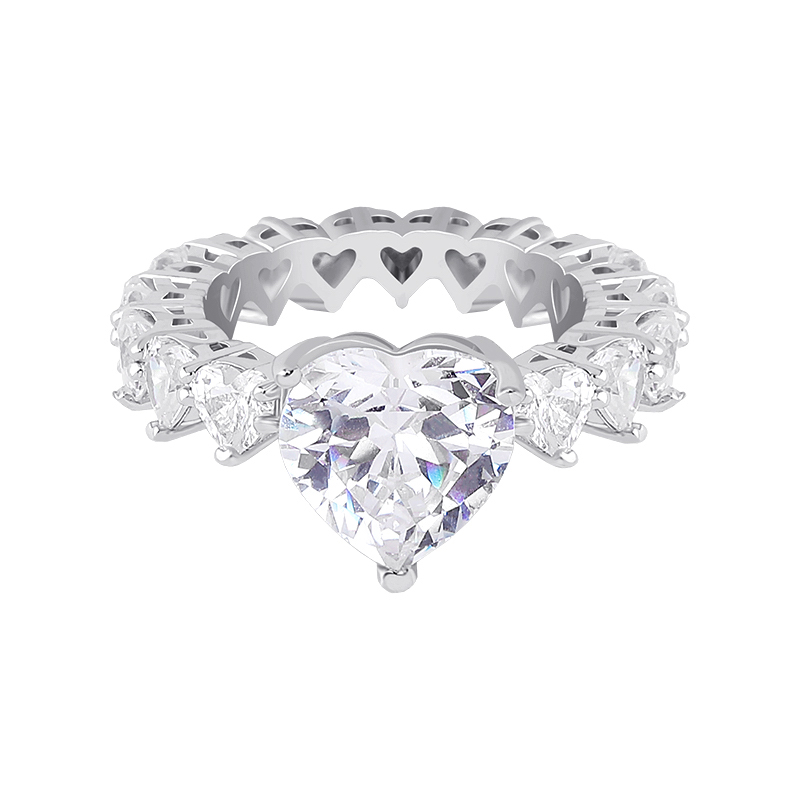Tennis Heart Ring - Giventtie