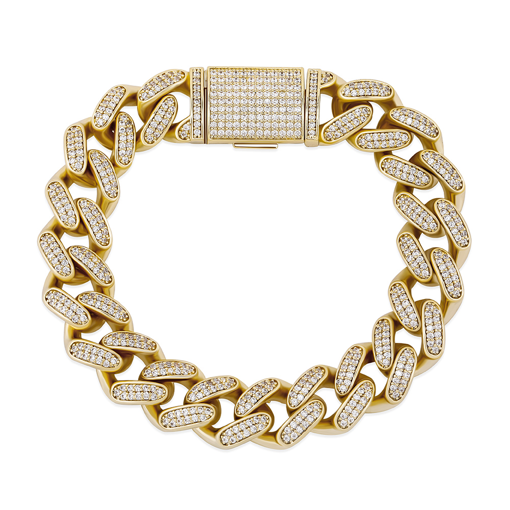 14mm Miami Cuban Bracelet - Giventtie