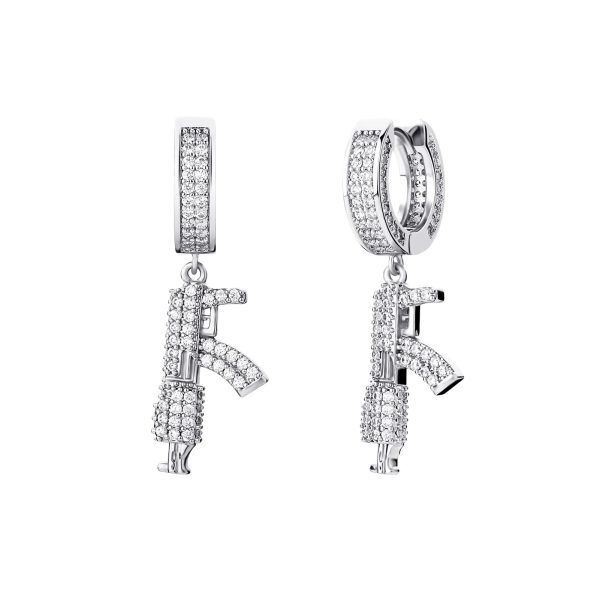 Ak-47 Earrings - Giventtie