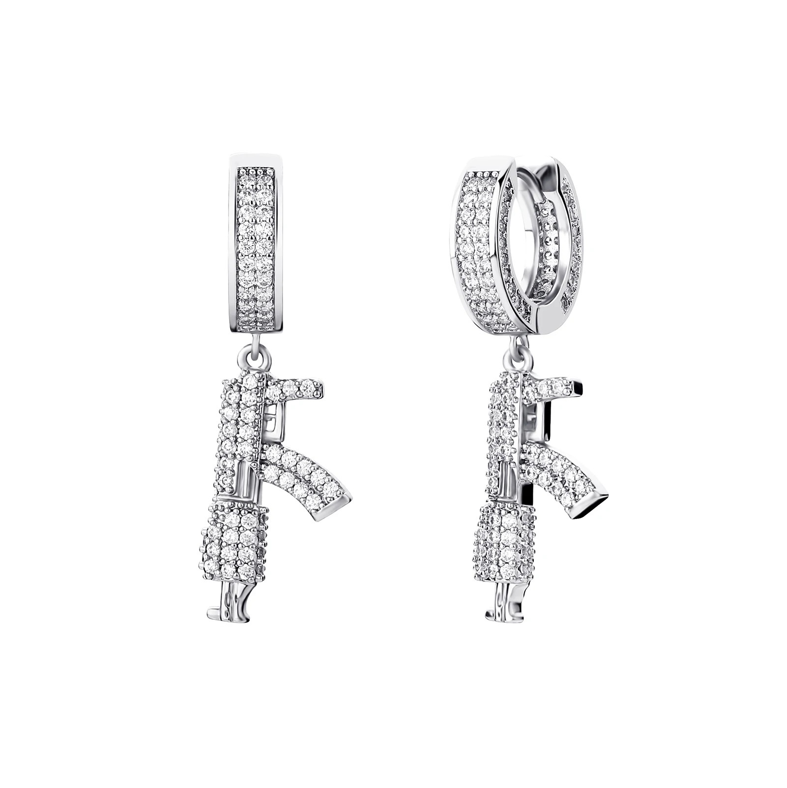 Ak-47 Earrings - Giventtie